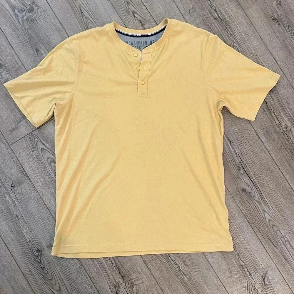 Men’s XL gold shirt